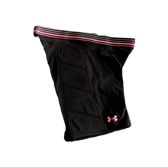 Under Armour black compression sliding shorts softball - Picture 2 of 4
